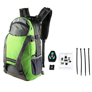 Balerz Hiking Remote Control Sport Mountain LED Flash Cycling Backpack