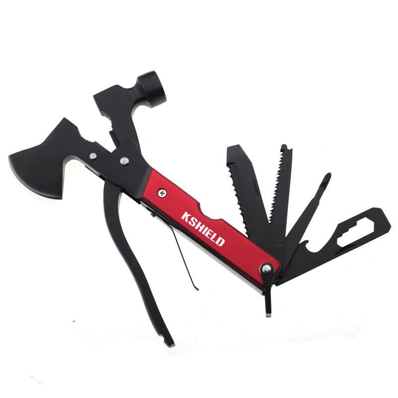 Balerz 16-in-1 Survival Gear for Outdoor Hunting Hiking Emergency Escape Tool with Axe Hammer Pliers Camping Multitool