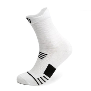 Balerz 3 packs Sport Socks Breathable Cotton Basketball Football Running Trekking Travel Socks