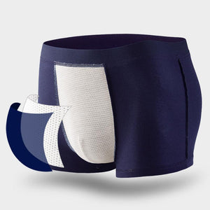 Balerz 4 Sets Comfy Soft Cotton Men Brief Underwear Boxers Shorts