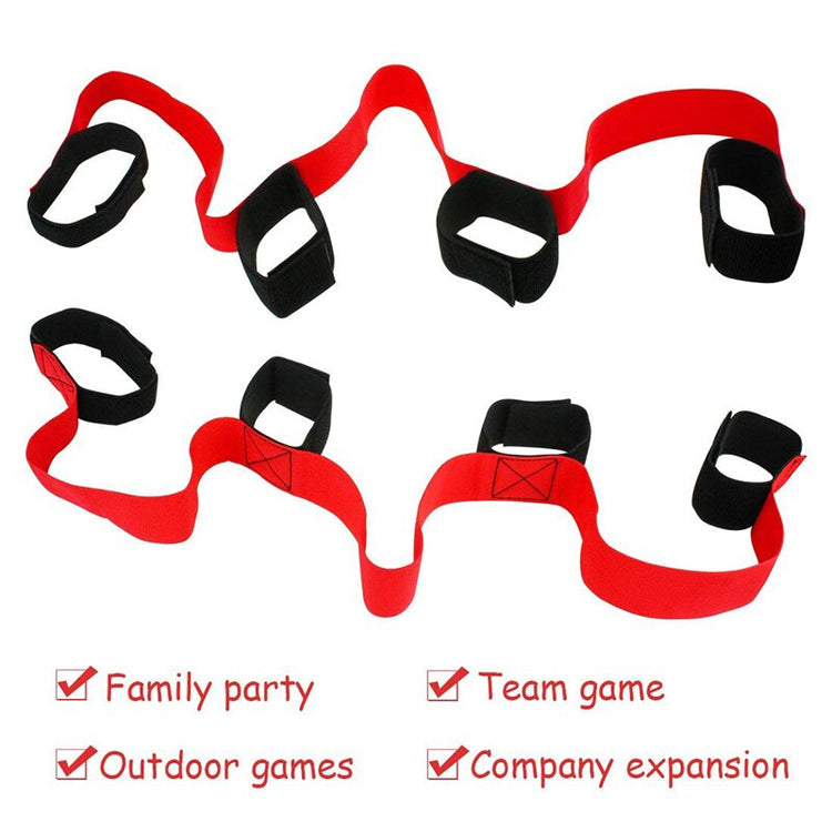 Balerz 4 Legged Race Bands Outdoor Game Kids Adults Birthday Team Party Games
