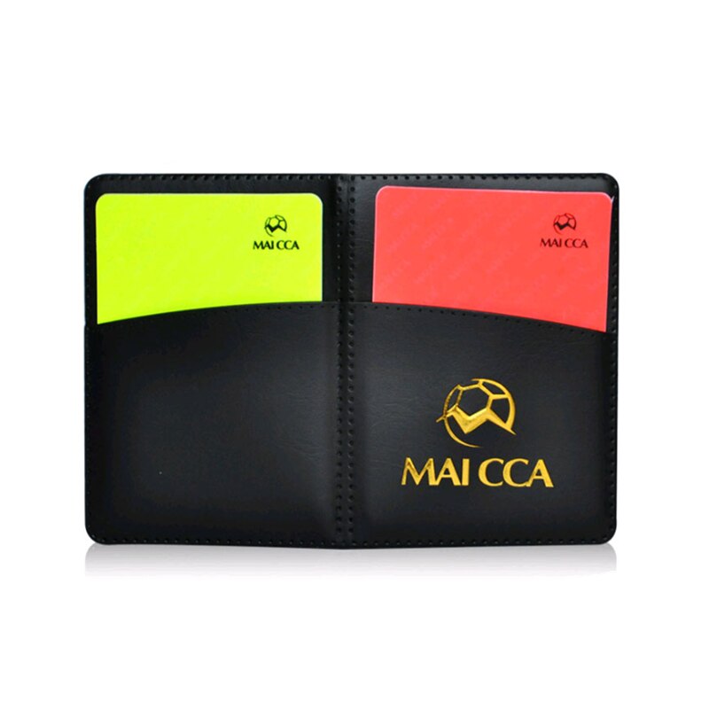 Balerz Referee Field Equipment Set Flag Coin Whistle Red and Yellow Card Football Referee Set Match