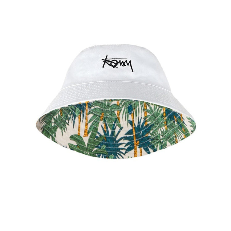 Balerz Big Head XL Size Letter Bucket Hat for Men Double-Sided Women Floral Fisherman Hat Summer Casual Street Sun Hat Kids Bob Panama