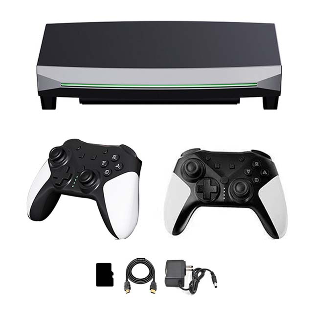 Balerz H6 Video Game Console Game Box for PS1/N64/ARC 20000 Games 128G 64G With 2.4G Wireless Controllers 4K HD TV Retro Mini TV Box