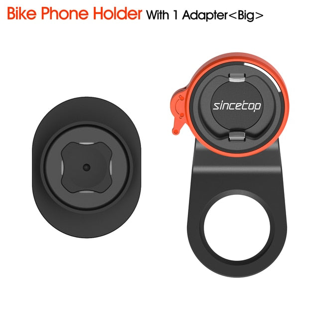Balerz Bike Phone Mountain Bike Cell Phone Holder with Universal Adapter