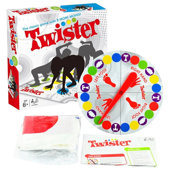 Balerz Family Company Party Game Twister Games Indoor Outdoor Toys Fun Game Twisting For Children Adult Sports Interactive Group Aids