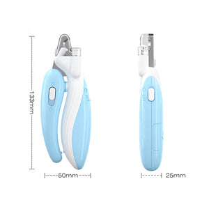 Balerz Pet Nail Clippers with Led Light Pet Claw Grooming Scissors for Dogs Cats