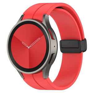 Balerz Silicone Strap for Samsung Watch 5/4 Magnetic Buckle Band 4 Classic