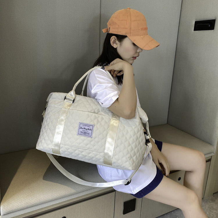 Balerz Women's Travel Bag Wet and Dry Separation Waterproof Duffle Bag