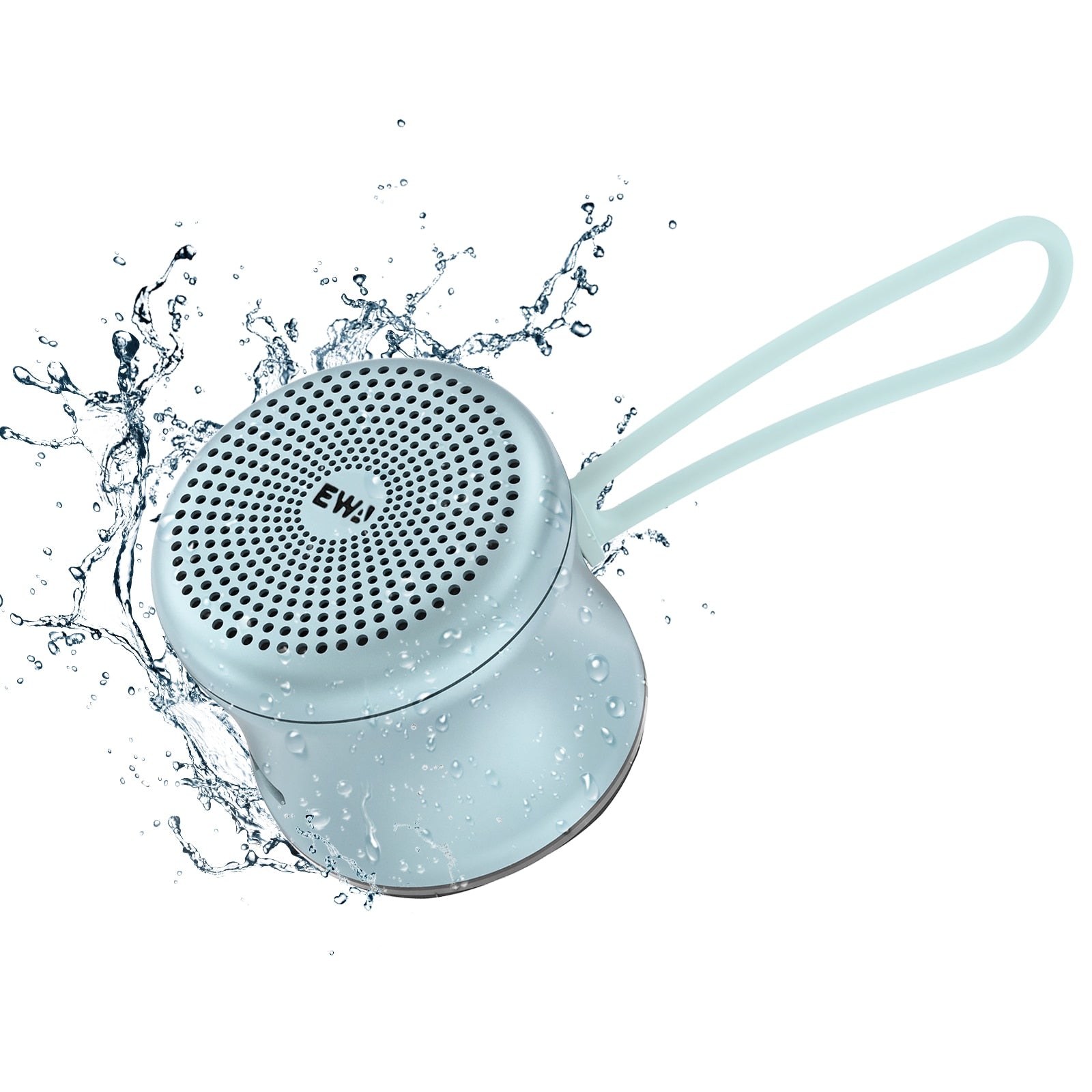 Balerz EWA A106 Pro Mini Bluetooth Speaker with Custom Bass Radiator, IPX7 Waterproof, Super Portable Speakers, Travel Case Packed
