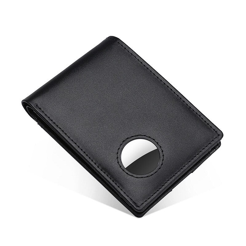 Balerz Genuine Leather Wallet With Airtag Pouch RFID Anti-theft