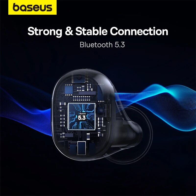 Balerz Baseus WM03 Wireless Earphone TWS Bluetooth 5.3 Headphone
