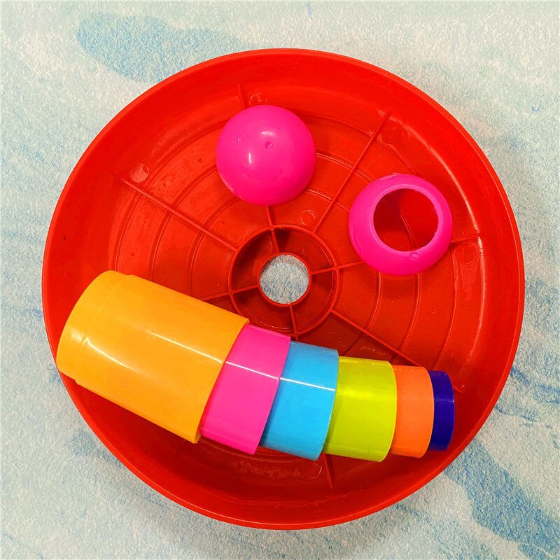 Balerz Children Throw Circle Game Ferrule Stacked Toys Fun Indoor Outdoor Parent-Child Interactive Circle Layers Early Education Gift