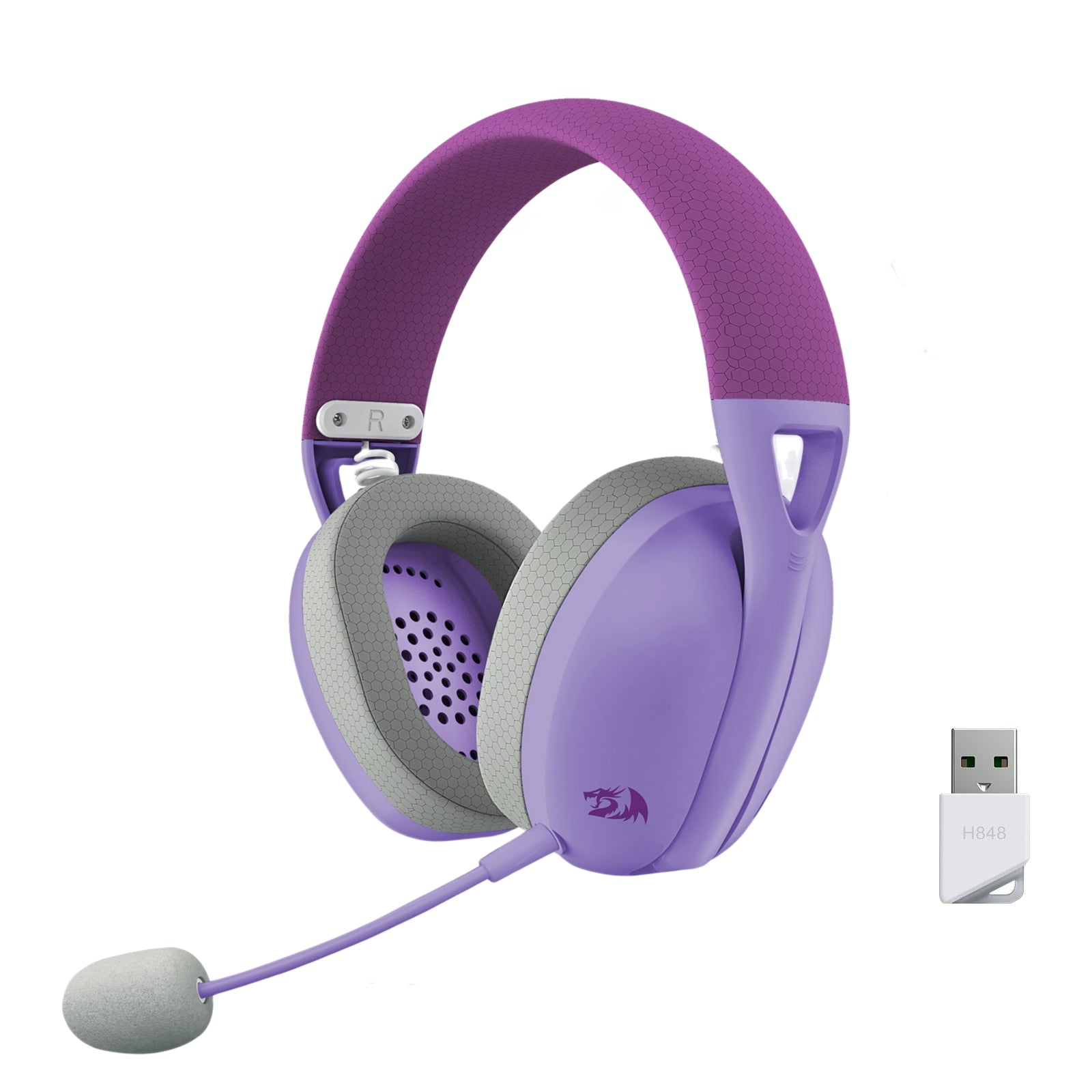 Balerz Redragon H848 Bluetooth Wireless Gaming Headset 7.1 Surround Sound