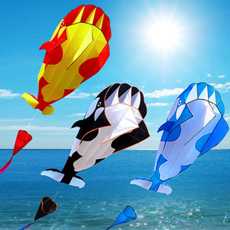 Balerz free shipping large soft kite dolphin kite nylon kite line animated kites flying inflatable kite reel outdoor fun toys Parafoil