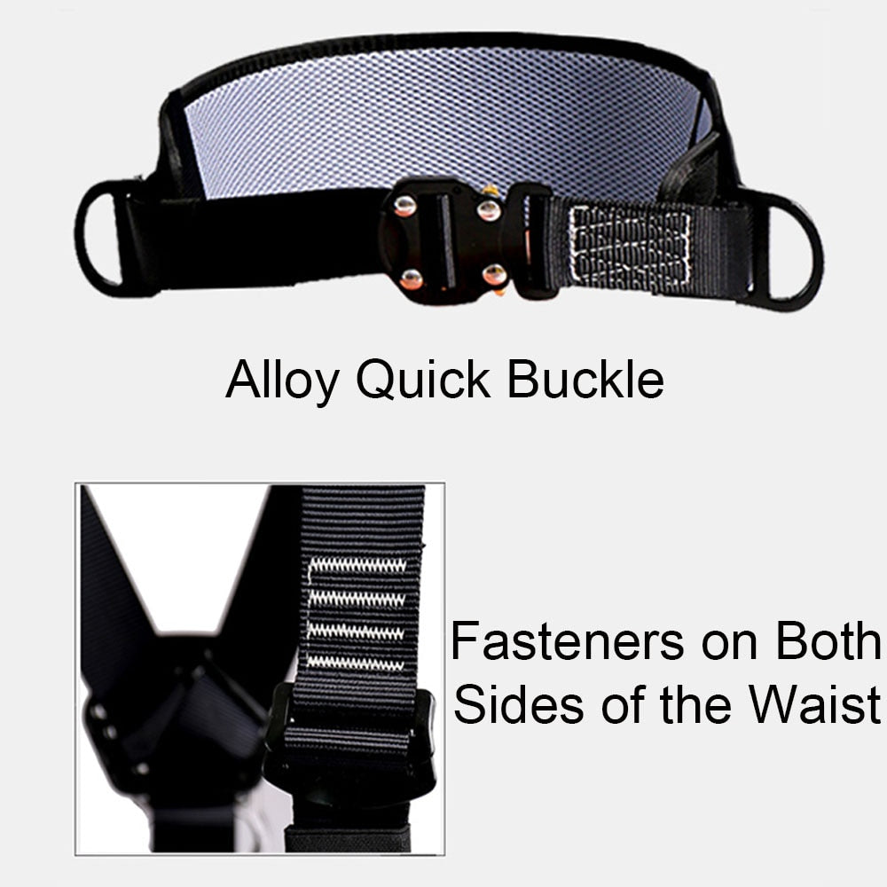 Balerz Delta Plus Safety Belt Full Body Harness Outdoor Rock Climbing Protection Equipment