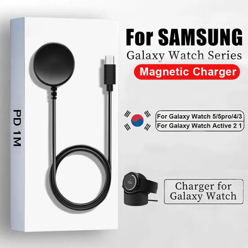 Balerz Wireless Charger for Galaxy Watch 5 & 5 Pro USB-C Black