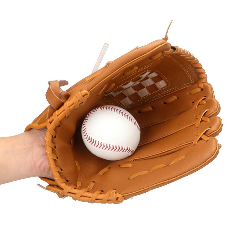 Balerz Baseball Glove Right Hand Throwing Baseball Gloves Baseball Catching and Pitching Training Tools for Baseball Beginner & Youth