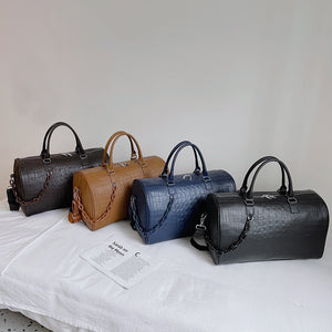 Balerz Crocodile Keepall Duffle Bag Leather Luggage Bag