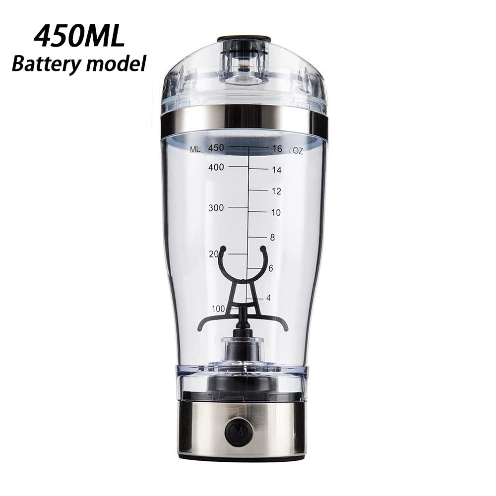 Balerz 450/600ml Rechargeable protein shaker Electric Mixing Cup Portable Protein Powder Shaker Bottle Mixer For Home Kitchen Tools