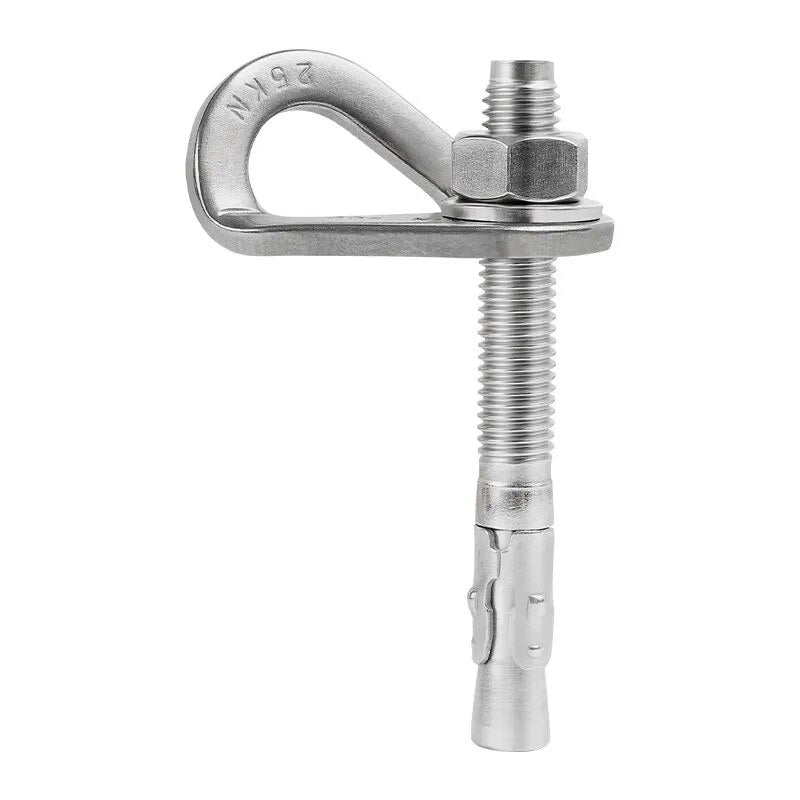 Balerz Stainless Steel Outdoor Rock Climbing Piton Safety Expansion Nail Equipment