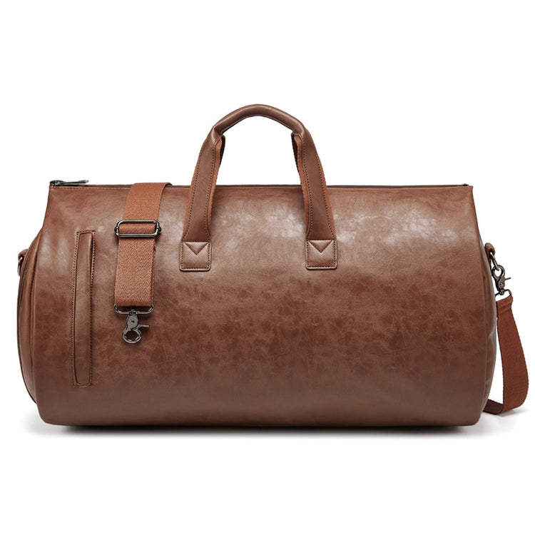 Balerz Garment Travel Bag Carry on  Luxury Leather Duffel Bag
