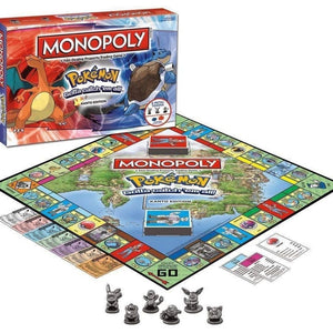 Balerz Cartoon Pokemon Pikachu English Version Monopoly Real Estate for adults and children 2-6 people party birthday Game kdis Gifts