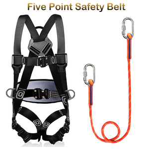 Balerz Delta Plus Safety Belt Full Body Harness Outdoor Rock Climbing Protection Equipment