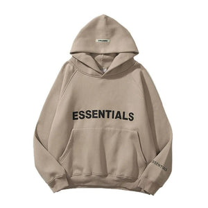 Balerz Essentials Hoodie Men's and Women's Sweatshirt Reflective Letter Hoodie