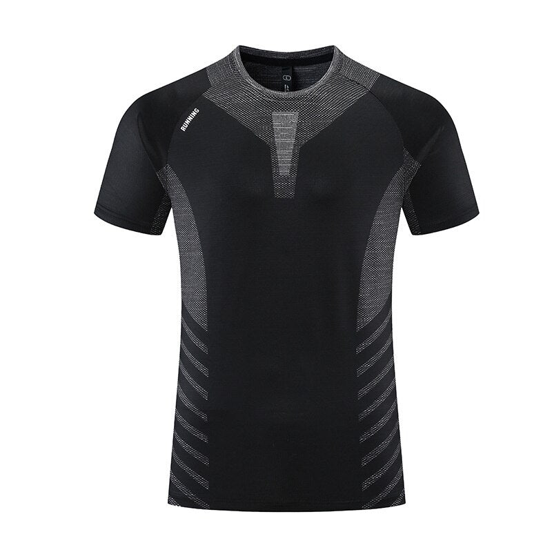 Balerz Men Fitness Workout Activewear T-Shirt Casual Wear Quick Dry Top