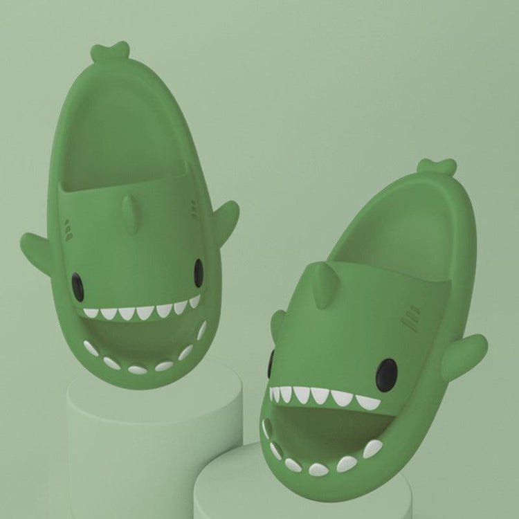 Balerz Adult's & Kids Summer Shark Slippers Indoor Outdoor Funny Shark Cartoon Slippers