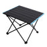 Balerz Aluminum Height Adjustable Portable BBQ Beach Outdoor Folding Roll-up Portable Camping Table