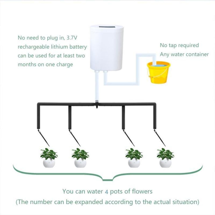 Balerz Automatic Timer Garden Watering Equipment Drip Pump Irrigation