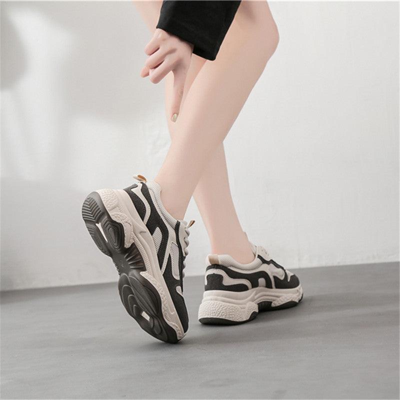 Balerz Autumn Chunky Casual Sneakers Woman's Sports Shoes