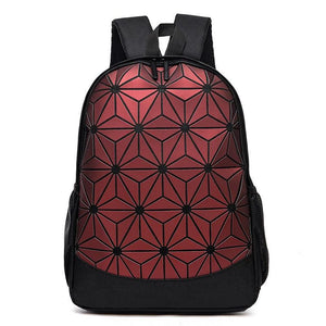 Balerz Backpack Women's Korean-style Colorful Laser Backpack Fashion Travel Bag College Student School Bag