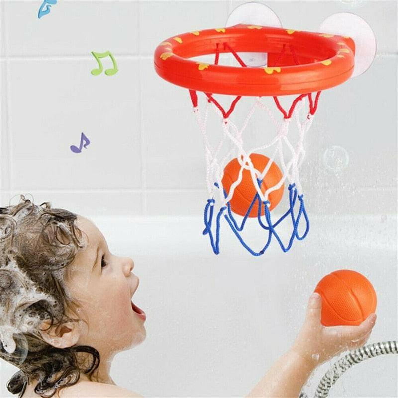 Balerz Bathtub Basketball Hoop & 3 Balls Set for Toddlers Boys Girls