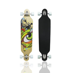 Balerz Big Wheels Longboard Wooden Skateboard Maple Deck