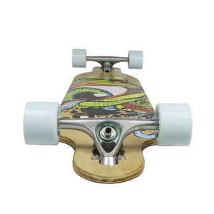 Balerz Big Wheels Longboard Wooden Skateboard Maple Deck