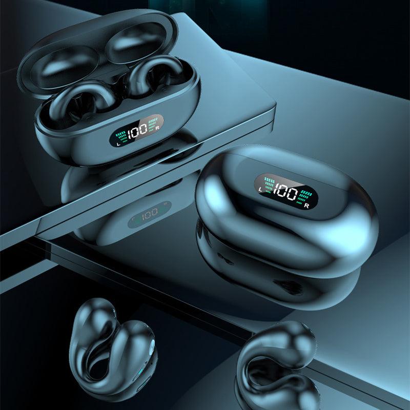 Balerz Bone Conduction Headphones Earring Wireless Bluetooth Earphones