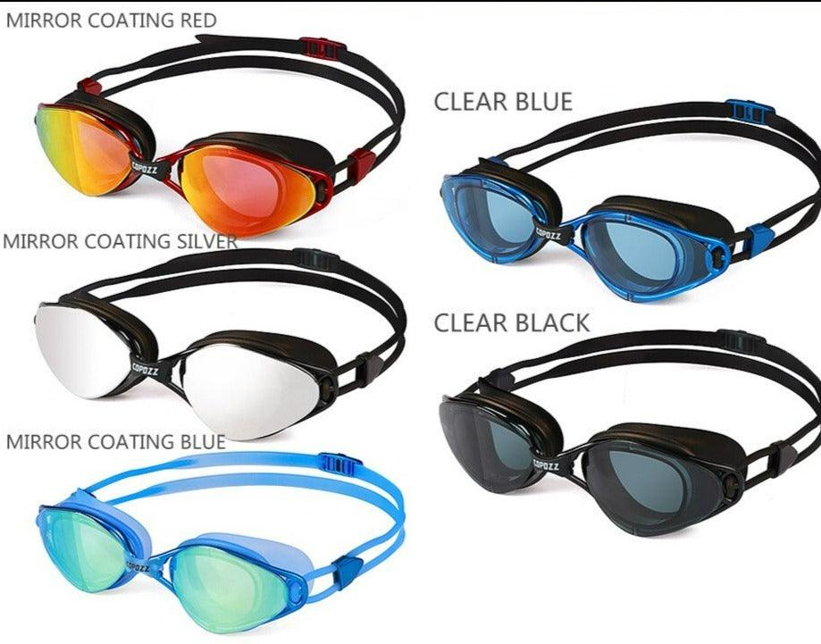 Balerz Brand New Professional Swimming Goggles Anti-Fog UV Adjustable Plating