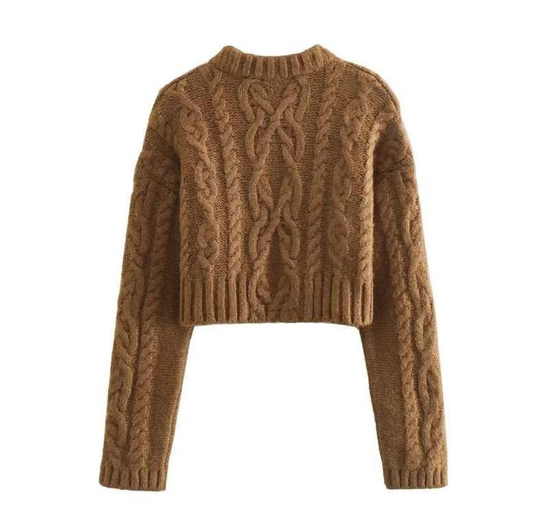 Balerz Cable Chunky Knit Jumper Sweater