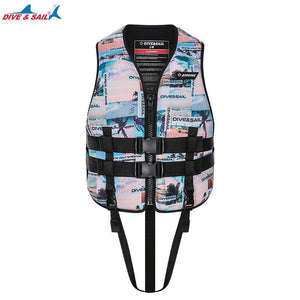 Balerz Camouflage Fishing Swimming Floating Vest Adult Camo Safety Life Vests Buoyancy Life Jacket