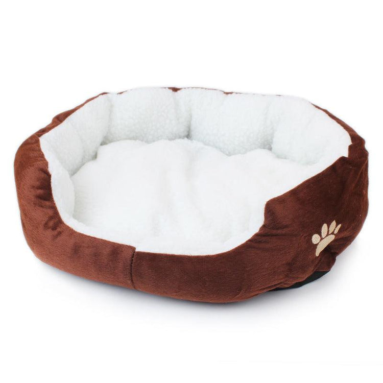 Balerz Cashmere Super Soft Warming Pet Bed Comfy Machine Washable Bed for Your Pet Suitable for Dogs and Cats