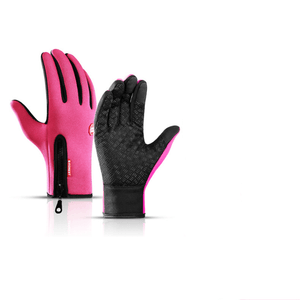 Balerz Cycling Gloves Winter High Tech Touchscreen Waterproof Fleece Thermal Sports Warm Gloves for Hiking Skiing