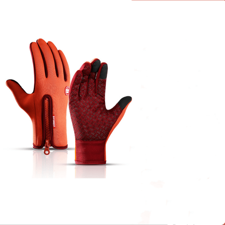 Balerz Cycling Gloves Winter High Tech Touchscreen Waterproof Fleece Thermal Sports Warm Gloves for Hiking Skiing
