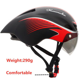 Balerz Cycling Helmet Magnetic Goggles Bike
