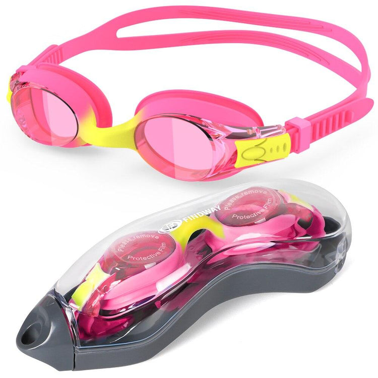 Balerz Findway Child Swimming Anti fog Glasses Upgrade Waterproof UV  Professional Diving Swimming Glasses Eyewear kids Swim Goggles