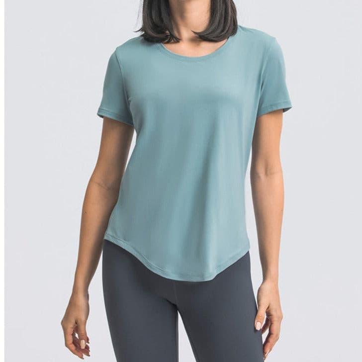 Balerz Fitness yoga wear top seamless sportswear women's t-shirt