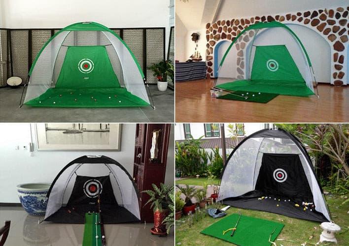 Balerz Golf Hitting Net Backyard Golf Practice Net Tent Golf Training Equipment