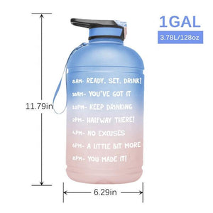 Balerz Hot Selling Big Gallon Outdoor Sports 128OZ Leakproof BPA Free Water Bottle